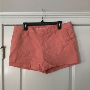 Shrimp colored Victoria Secrets shorts